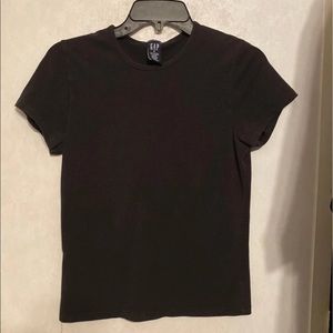 Basic Black Tee From Gap